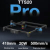 Twotrees TTS 20 Pro 20W laserski graver