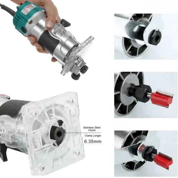 15pcsMillingCutterSetforWoodRouter_1 Twotrees Set Glodala za Drvo (15 kom) – 6.35mm (1/4") Prihvat