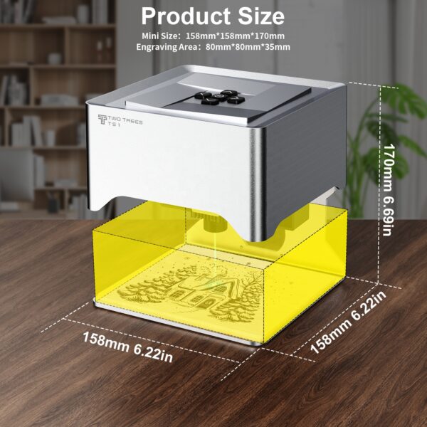 Twotrees TS1 Mini Laserski Graver (3W)