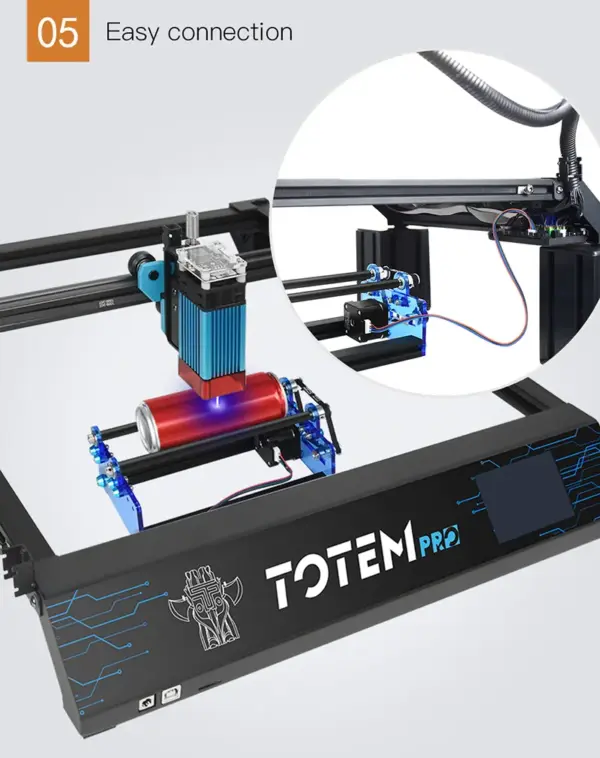 Y-osa rotacioni dodatak (valjak) za lasere