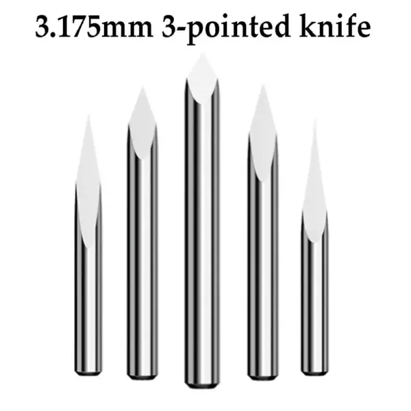 Set oštrih noževa (3 sečiva, 3.175mm, 10 komada)