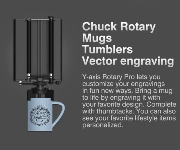 Twotrees TR2 Pro - 4 in 1 Rotacioni modul (Chuck + Roller)