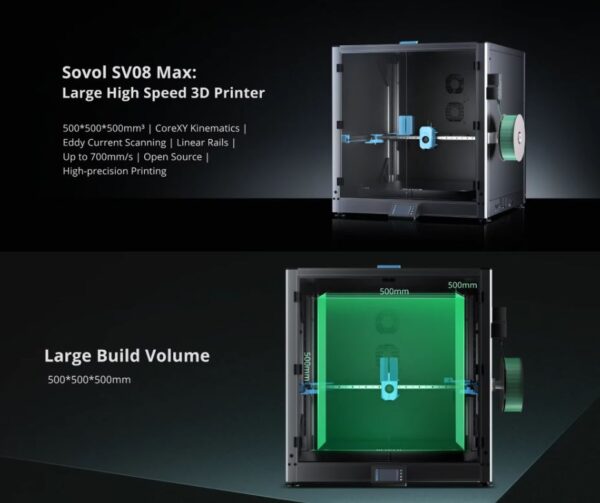 Sovol SV08 MAX 500x500x500